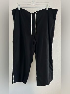 Prospirit Black Pants with White Drawcords
